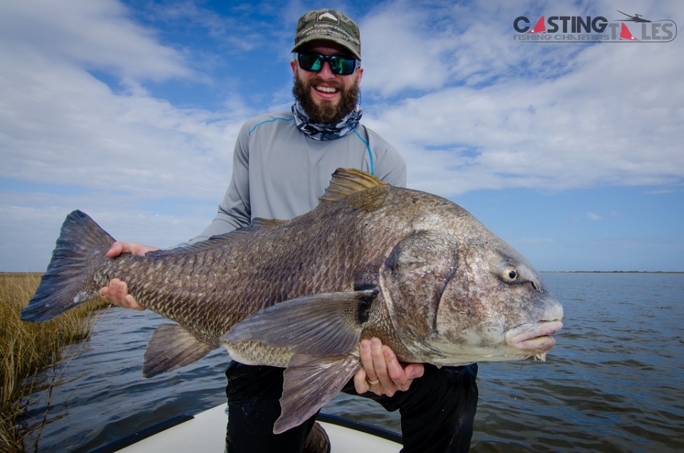 Louisiana Black Drum Fly Fishing