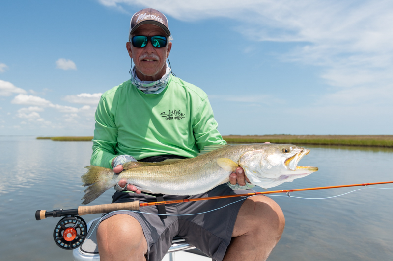 Galveston Bay Fly Fishing Report Speckled Trout Casting Tales Fishing Charters