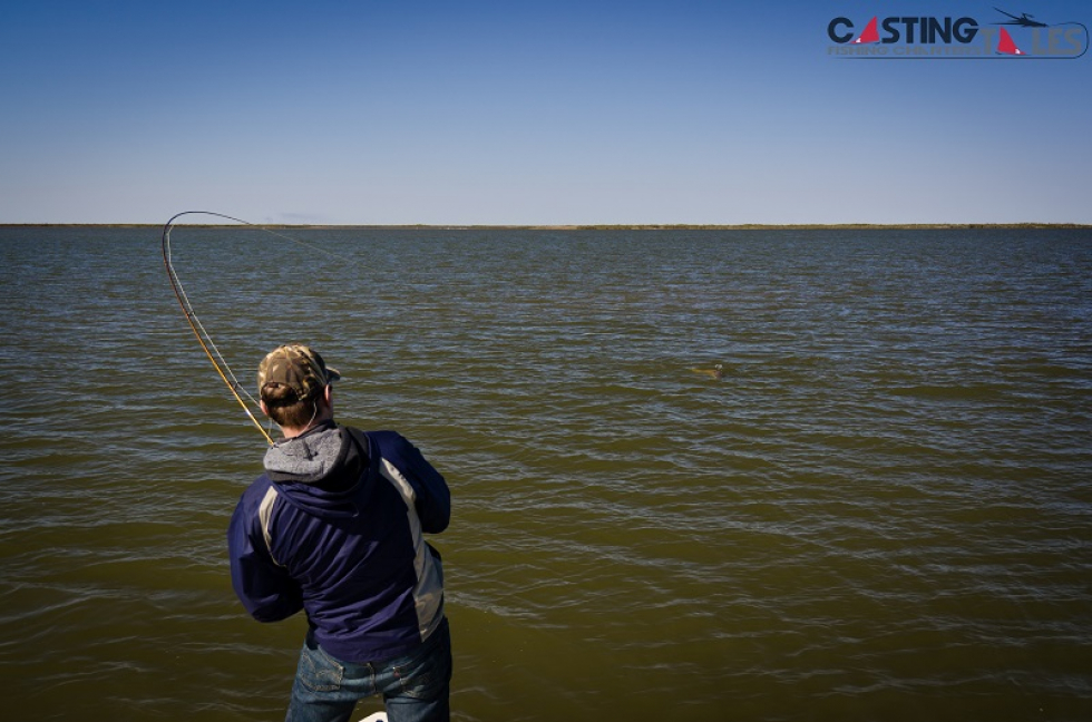 John’s largest redfish on fly was a fighter and put on a heck of a show. Photo of the Week…Tug O’ War