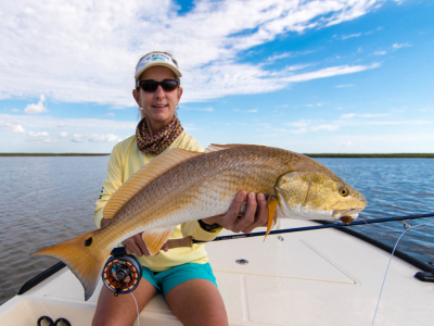 Galveston Fly Fishing Marsh Redfish