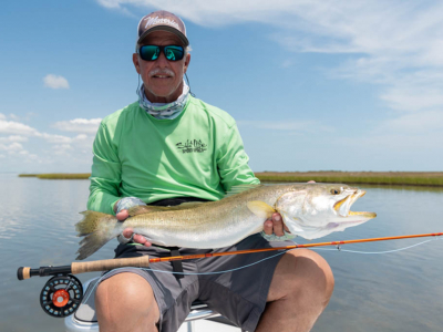 Galveston Bay Speckled Trout Fly Fishing