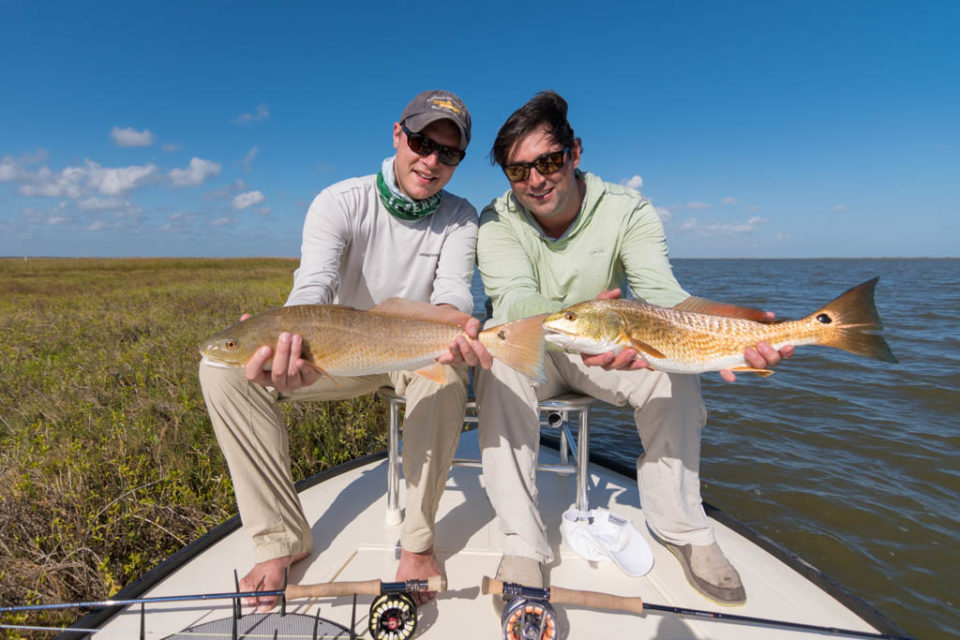 Galveston Bay Double Redfish
