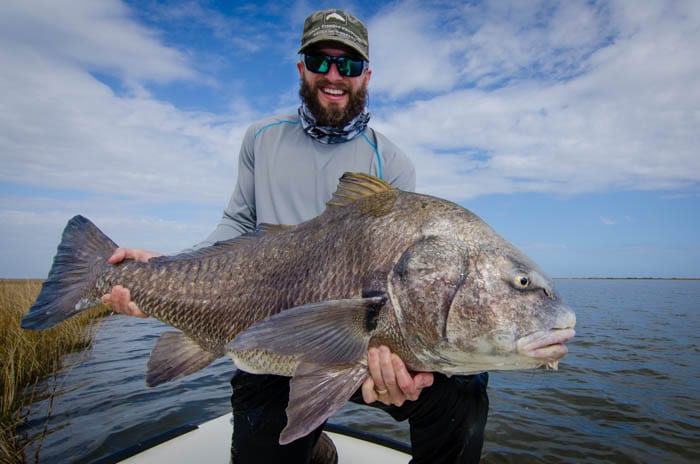 New Orleans Louisiana Black Drum Fly Fishing Guide